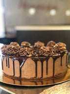 Callebaut Chocolate Cheesecake |  slice