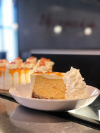 Orange Cream Cheesecake | slice