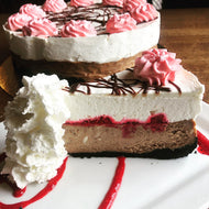 Chocolate Raspberry Vanilla Cheesecake |  6