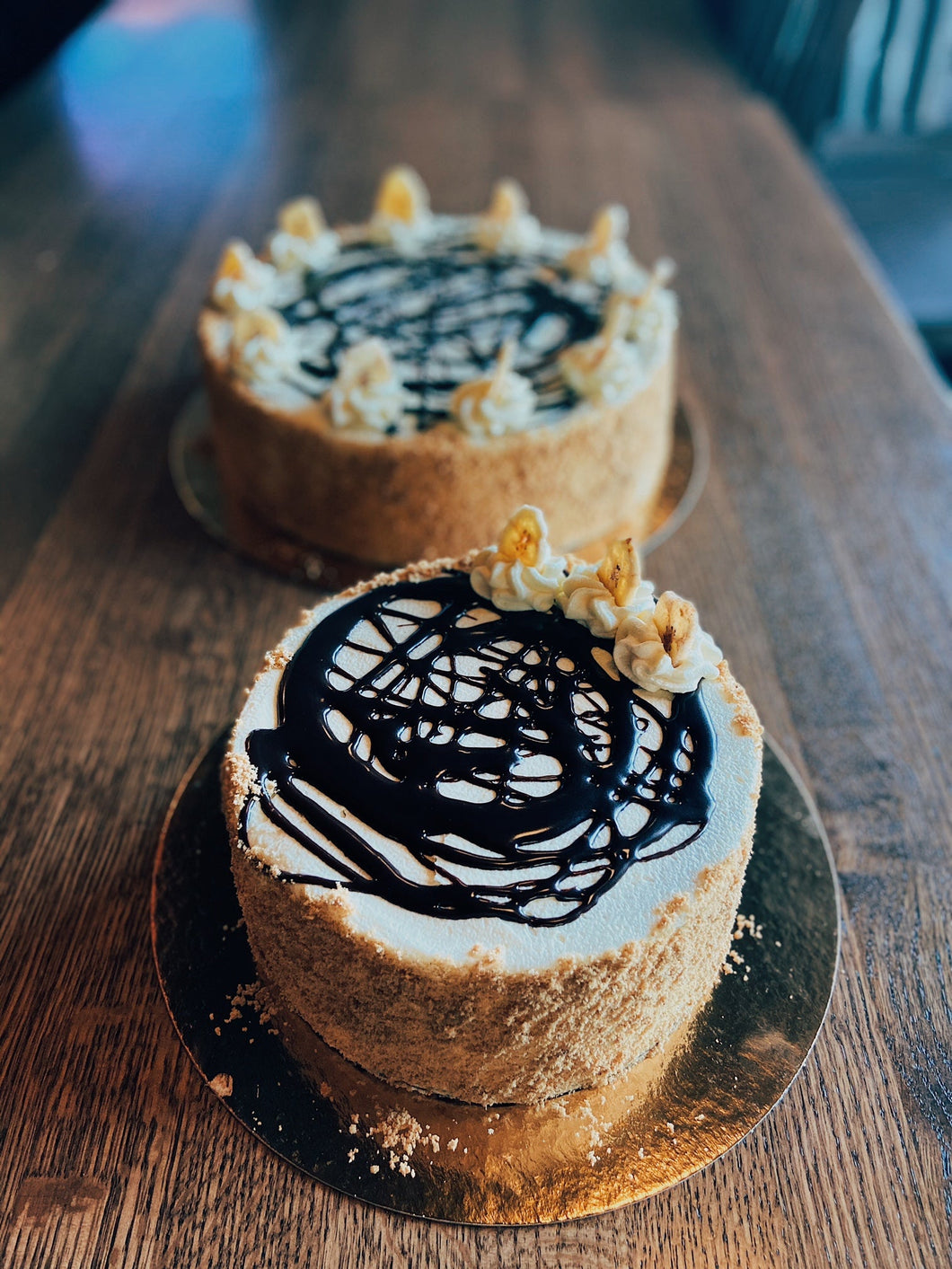 Chocolate Banana Cheesecake / 9