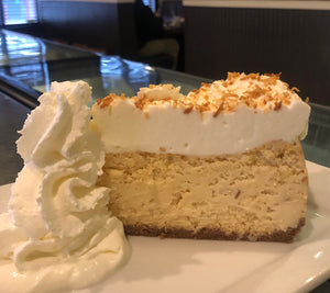 Coconut Cream Pie Cheesecake  | 9" whole cake