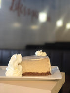 London Fog Cheesecake | slice