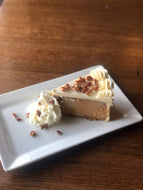 Pumpkin Cheesecake | slice